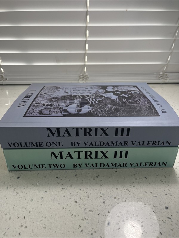 MATRIX III Volume I 1 & 2 II,UFO,Alien,Valdamar Valerian,Large 8.5*11”,REPRINT gallery