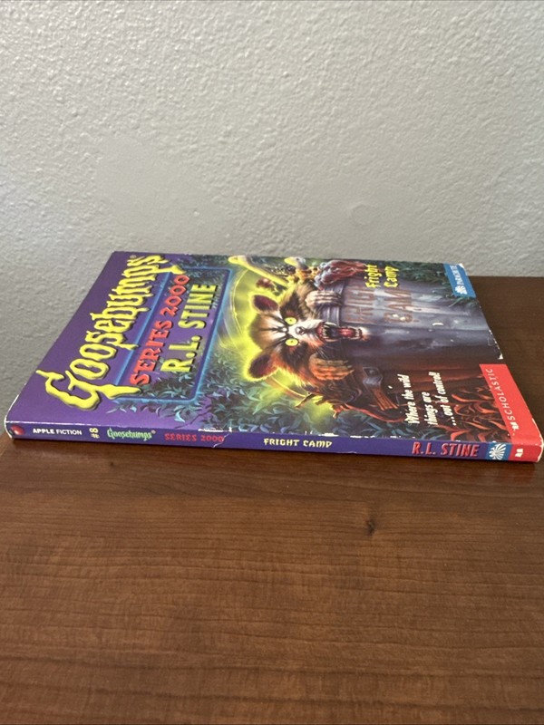 Goosebumps Series 2000: Fright Camp - R.L. Stine - 1st Print Vintage 1998 gallery