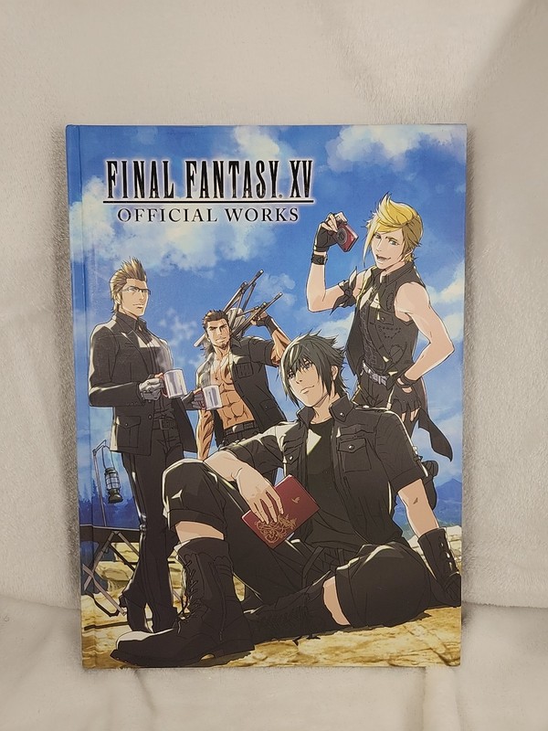Final Fantasy XV Official Works – Hardcover By Square Enix – Like new Condition
