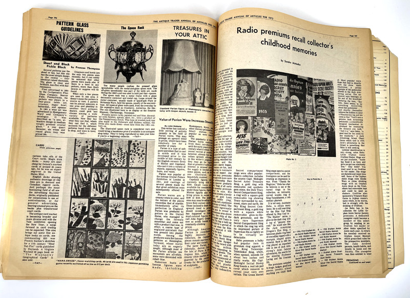 Antique Trader Weekly Annual of Articles 1972 Collectibles History 258 Pages gallery