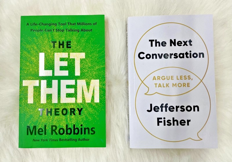 The Let Them Theory by Mel Robbins+The Next Conversation By Jefferson Fisher.. gallery