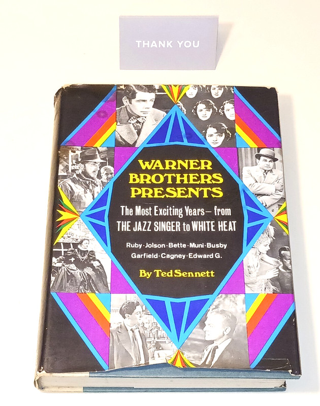 WARNER BROTHERS The Most Exciting Years 1971 Book From Jazz Singer To White Heat