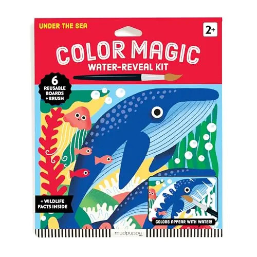 Under the Sea Color Magic Water-Reveal Kit by Harrison, Erica – Paperback