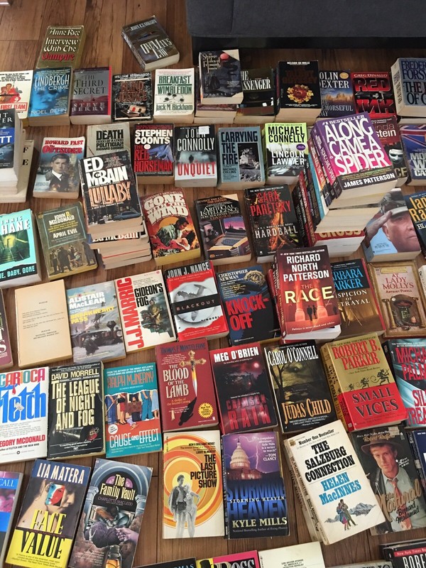 Mix Lot Of 10 Suspense Crime Mystery Thriller Fiction Paperback Books Random gallery