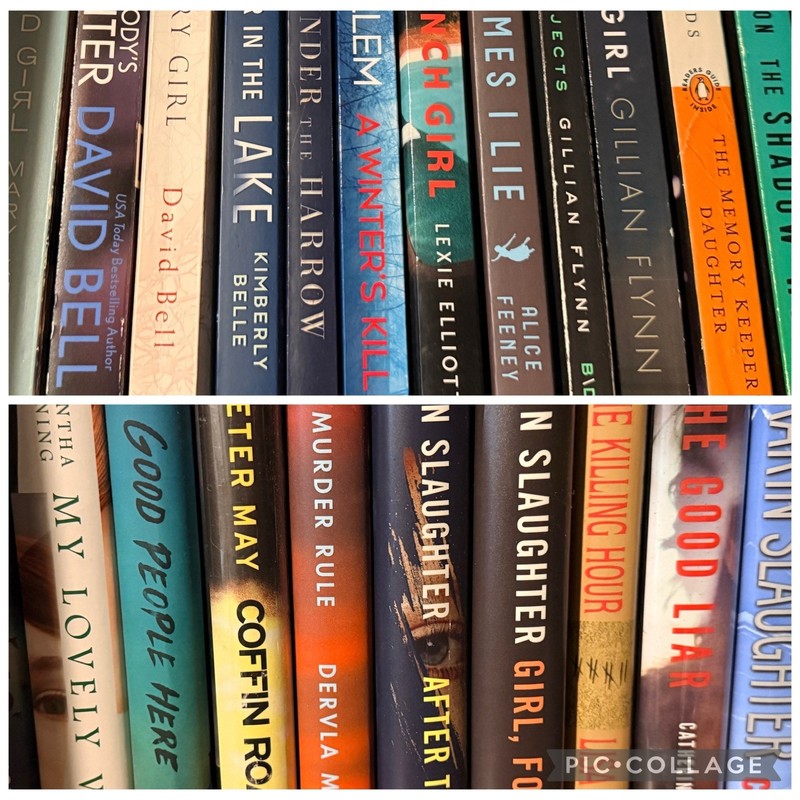 Great Mixed Lot Of (5) Mystery Paperbacks & Hardcovers Books; Free Shipping! gallery