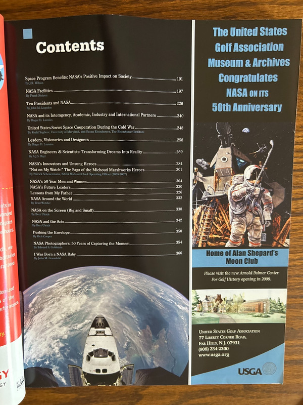 NASA 50 Years of Exploration and Discovery 368 pages softback gallery