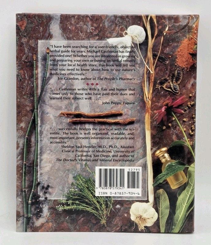 The Healing Herbs by Michael Castleman Ultimate Guide Remedies VTG 1991 gallery