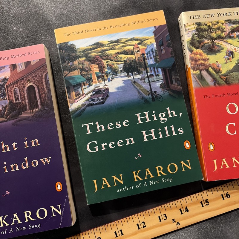 The Mitford Years by Jan Karon Lot of 4 Paperback Books - Box Set books 1-4 gallery