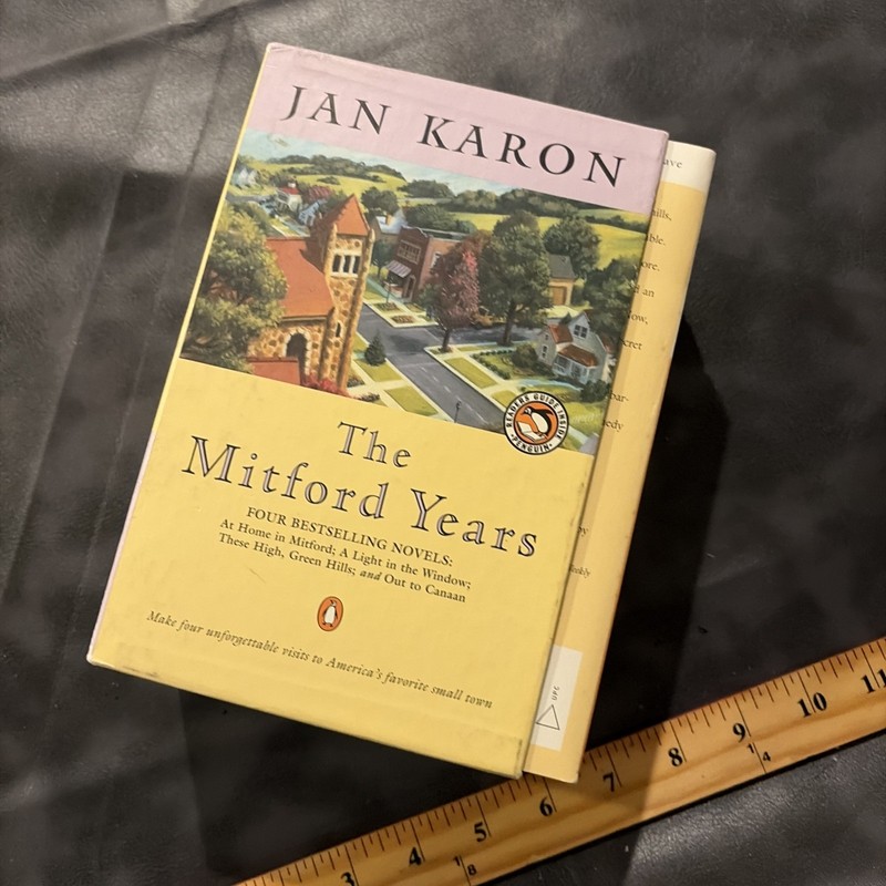 The Mitford Years by Jan Karon Lot of 4 Paperback Books – Box Set books 1-4