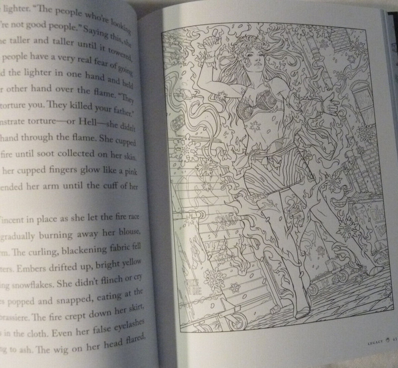 Legacy: an off-Color Novella for You to Color by Chuck Palahniuk: 2017, 1st/1st gallery