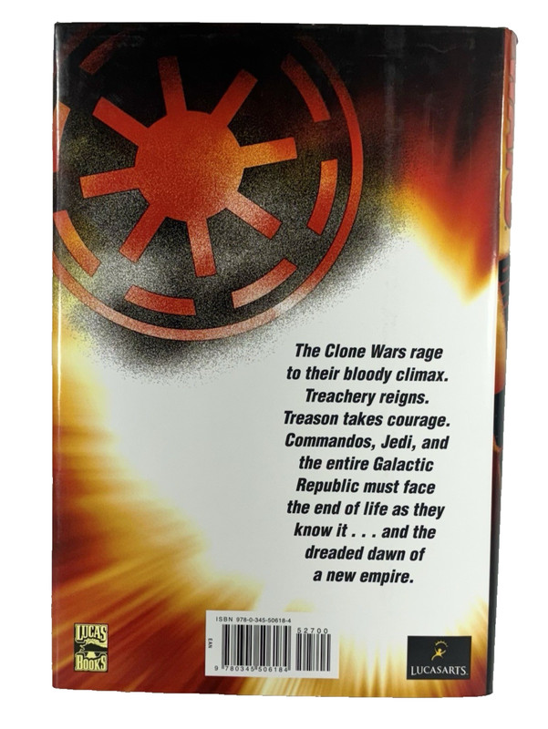 Star Wars Order 66 by Karen Traviss First Edition First Printing Hardcover Book gallery