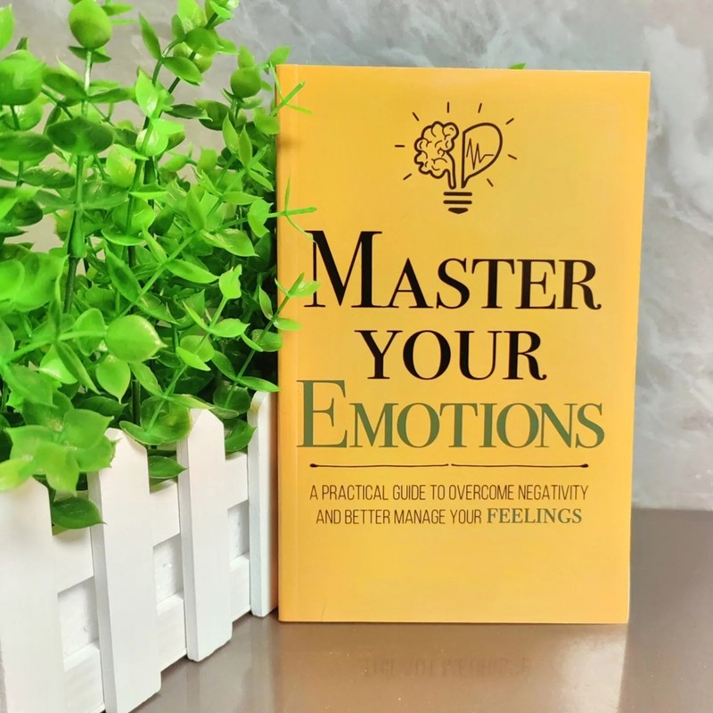 English Modern Emotional Management Physical Book Guide Master Your Emotions