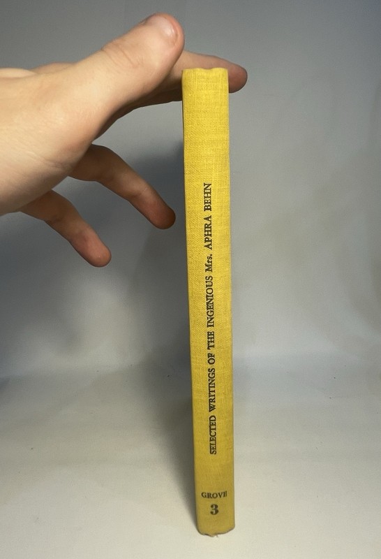 RARE 1st ED Selected Writings Aphra Behn Grove Ed. '50 Feminism Literature gallery
