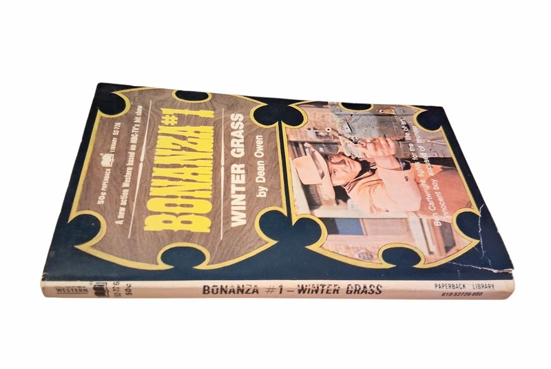 Bonanza #1 : Winter Grass by Dean Owen 1968 PB 1st Printing TV Tie-In gallery