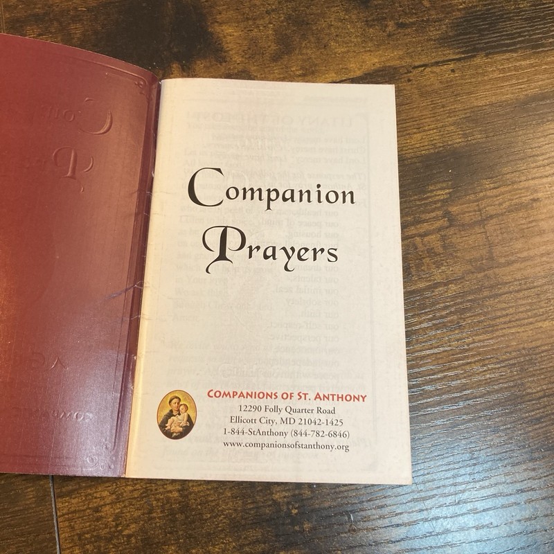 Companion Prayers: A Guide to Prayer from the Companions of St. Anthony gallery