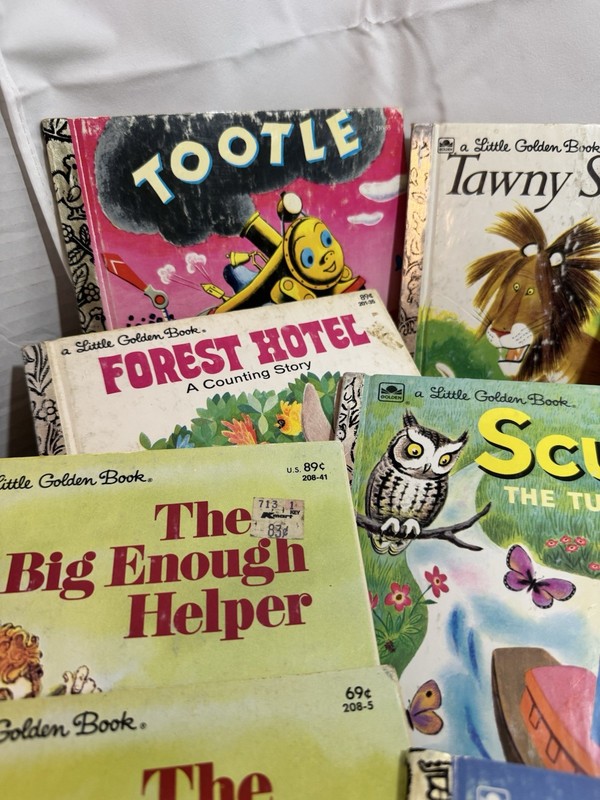A Little Golden Book Collection of 15 Children’s Books Vintage Lot gallery
