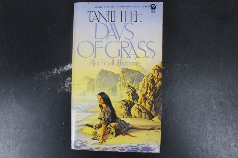 Days of Grass Tanith Lee 1985 First Printing Science Fiction Michael Whelan DAW