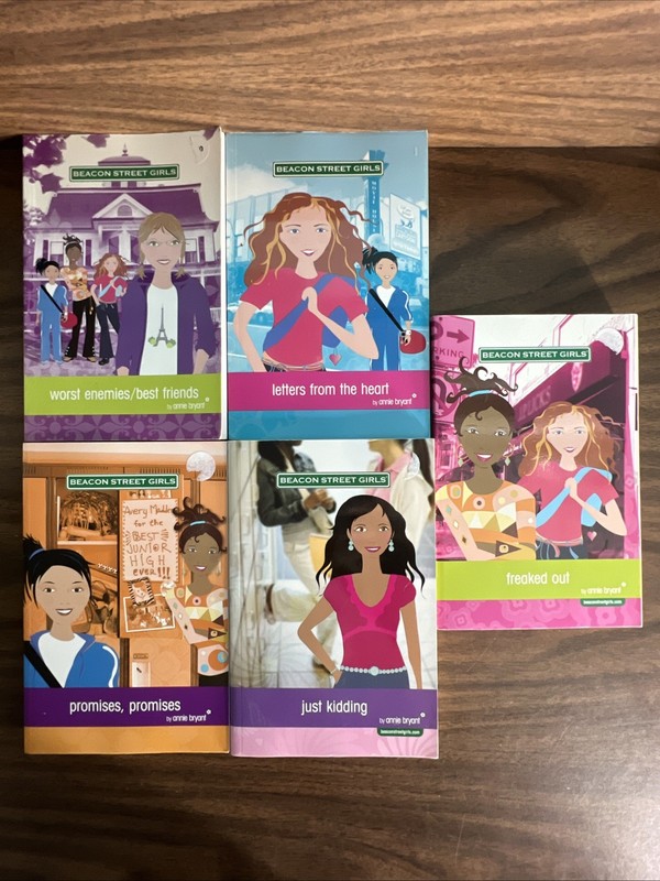 Beacon Street Girls Annie Bryant Lot of 5 Paperback Ages 9-13 GL 4-8