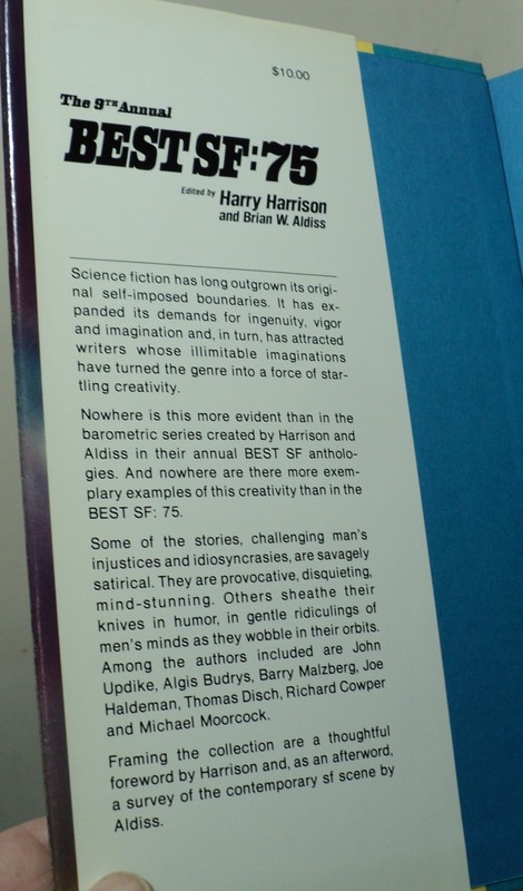 The 9th Annual Best SF : 75 edited by Harry Harrison and Brian Aldiss gallery