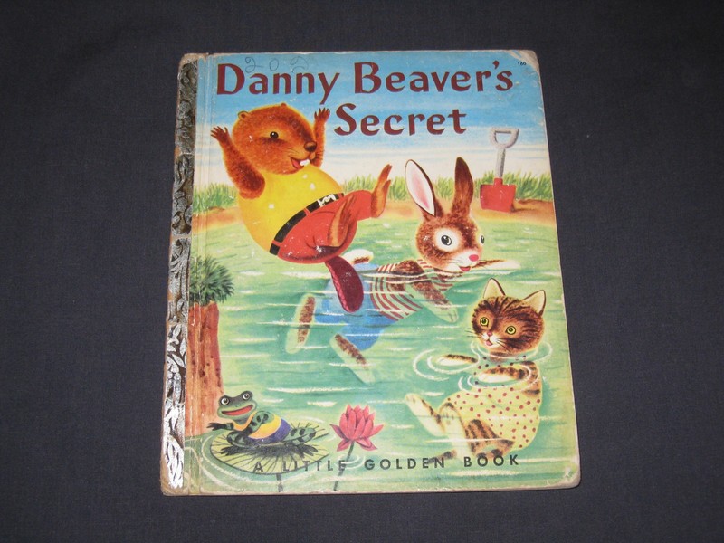 Little Golden Book Danny Beaver’s Secret Series A