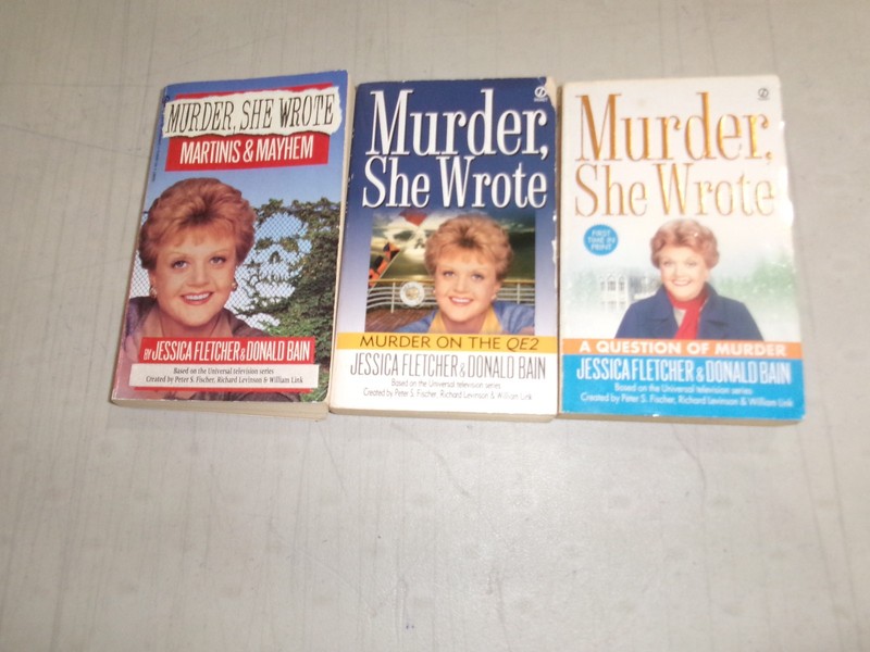 Murder She Wrote Series by Jessica Fletcher/Donald Bain (4 From Series) Lot 8387