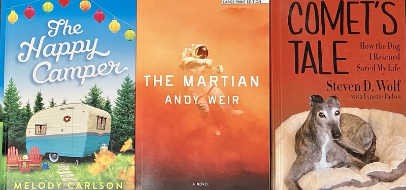 LARGE PRINT (3 bks-2 hc/1 sc) Andy WEIR Steven WOLF Melody CARLSON