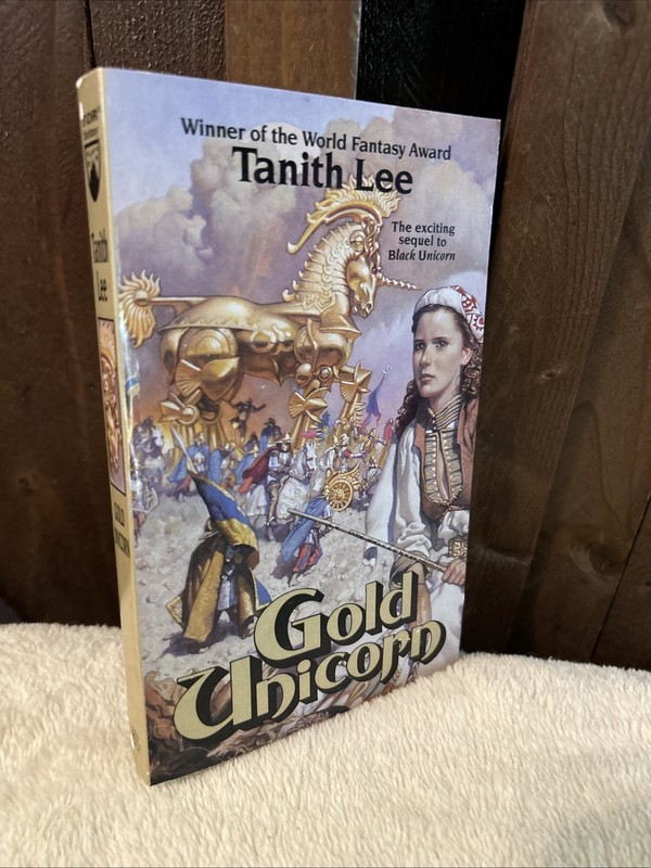 GOLD UNICORN by Tanith Lee ~ PB 1st TOR Ed/2nd Print, 1996 ~ VGC READ ONCE