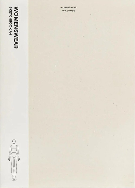 Fashionary Womenswear Sketchbook A4 by Fashionary Hardcover Book