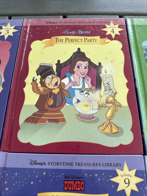 Disney's Storytime Treasures Library Volumes 3,4,6,7,9,11,15,18 Titles In Pics gallery
