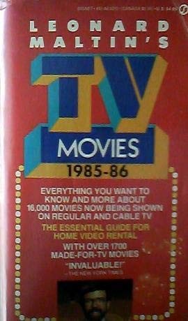 Leonard Maltin’s TV Movies 1985-1986 – Maltin, Leonard – Acceptable – See co…