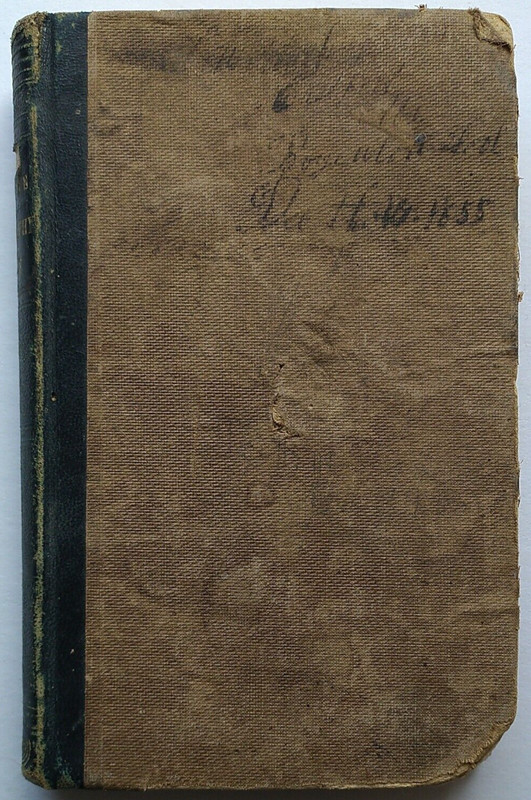 First Lessons In Philosophy by Thomas Tate – American Edition – 1857 – HC
