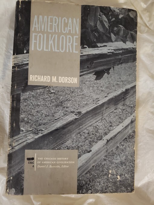 American Folklore – Richard M. Dorson
