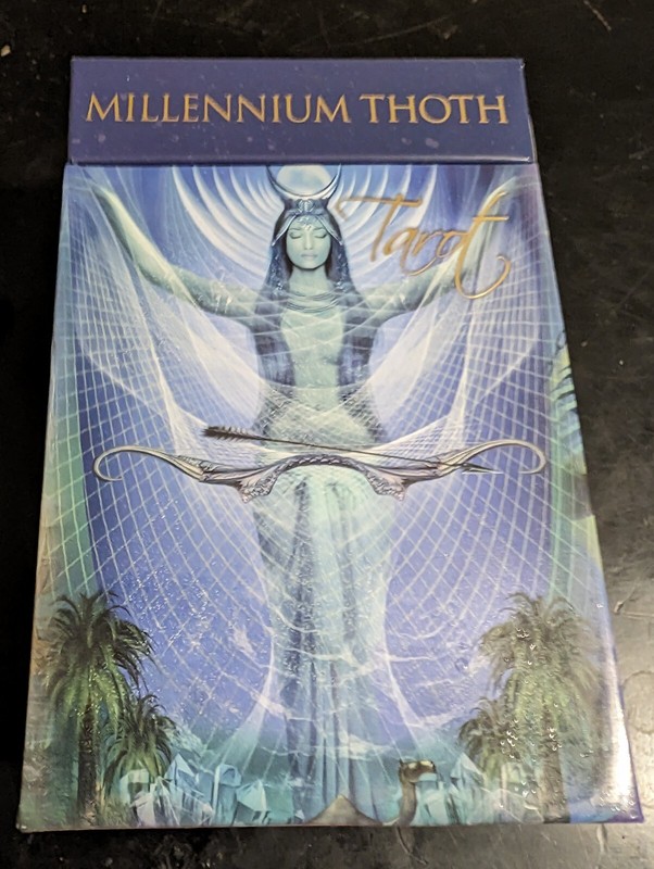 Millennium Thoth Tarot Card Set Used by salem witch psychic tarot reader gallery