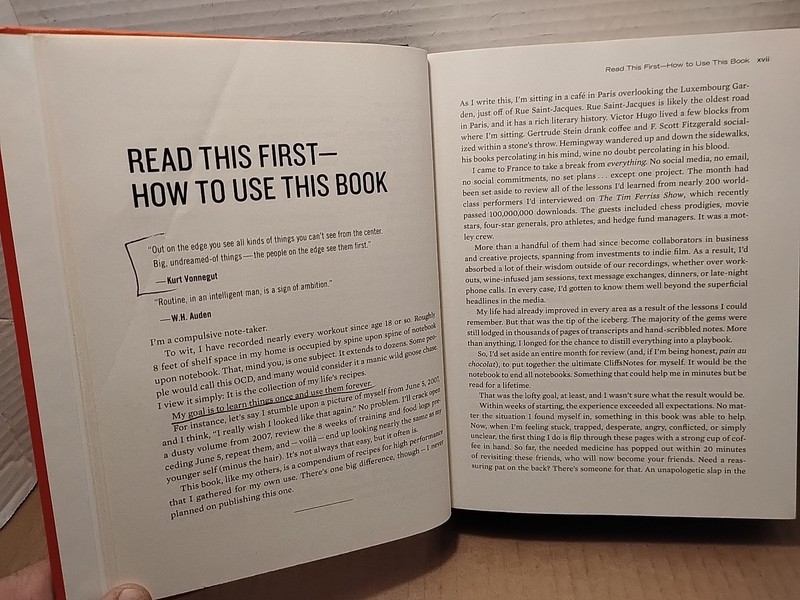 Tools of Titans by Tim Ferriss - 2016 - 1st Edition 1st Printing Hardcover gallery