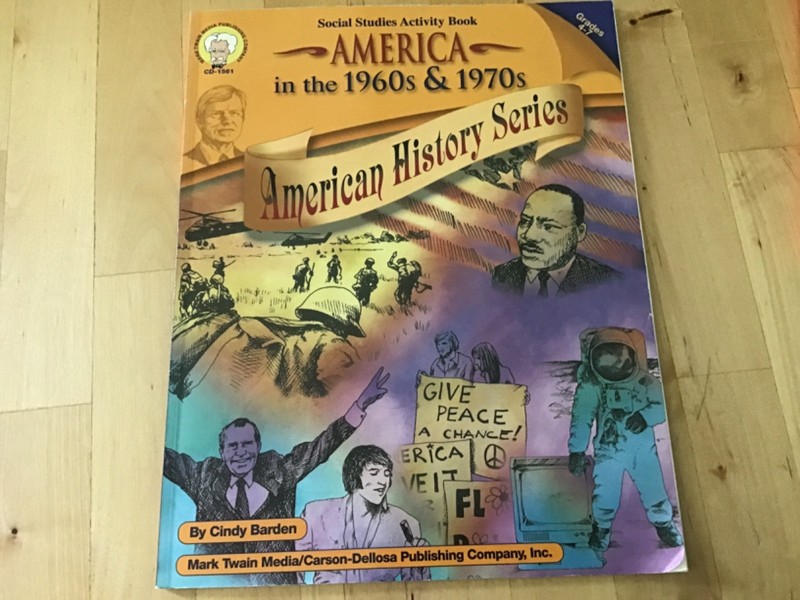 America in the 1960s and 1970s, Grades 4 - 7 Paperback Cindy Bard gallery