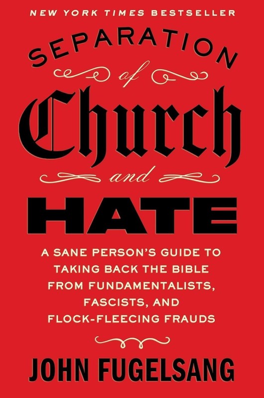 Separation of Church and Hate By John Fugelsang Paperback US STOCK