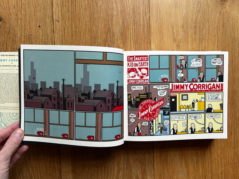 Jimmy Corrigan the Smartest Kid on Earth by Chris Ware 2006 HBDJ Like New gallery
