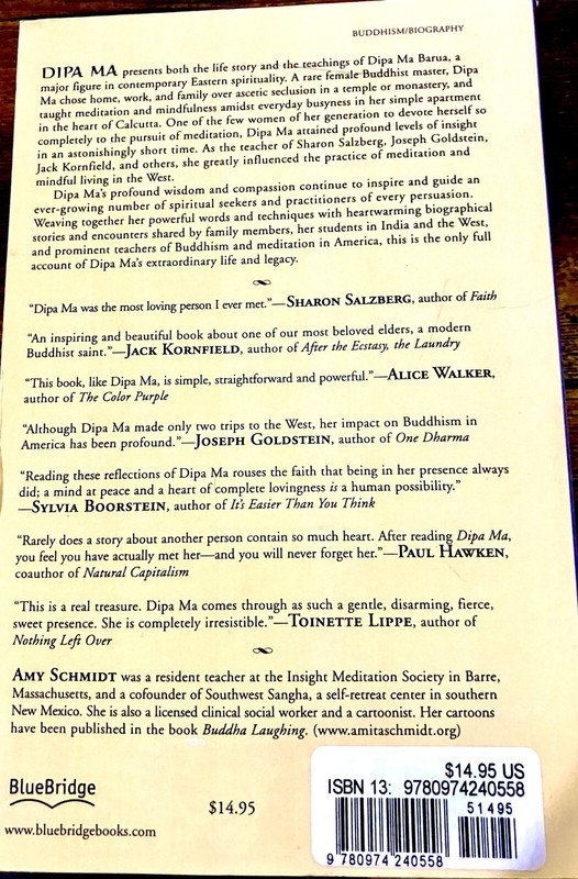 Dipa Ma: The Life and Legacy of a Buddhist Master by Amy Schmidt (English) Paper gallery