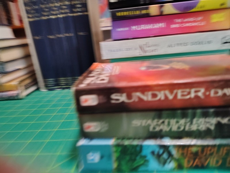 Lot of 3 PBs by David Brin: Sundiver, Startide Rising, The Uplift War VG+ gallery