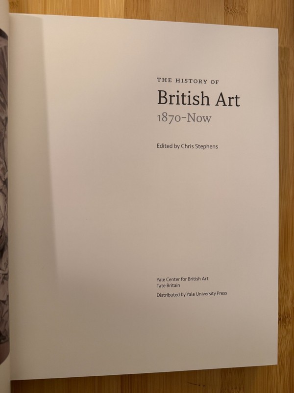 The History of British Art (3 Volumes w/Slipcase) by David Bindman Hardcover gallery