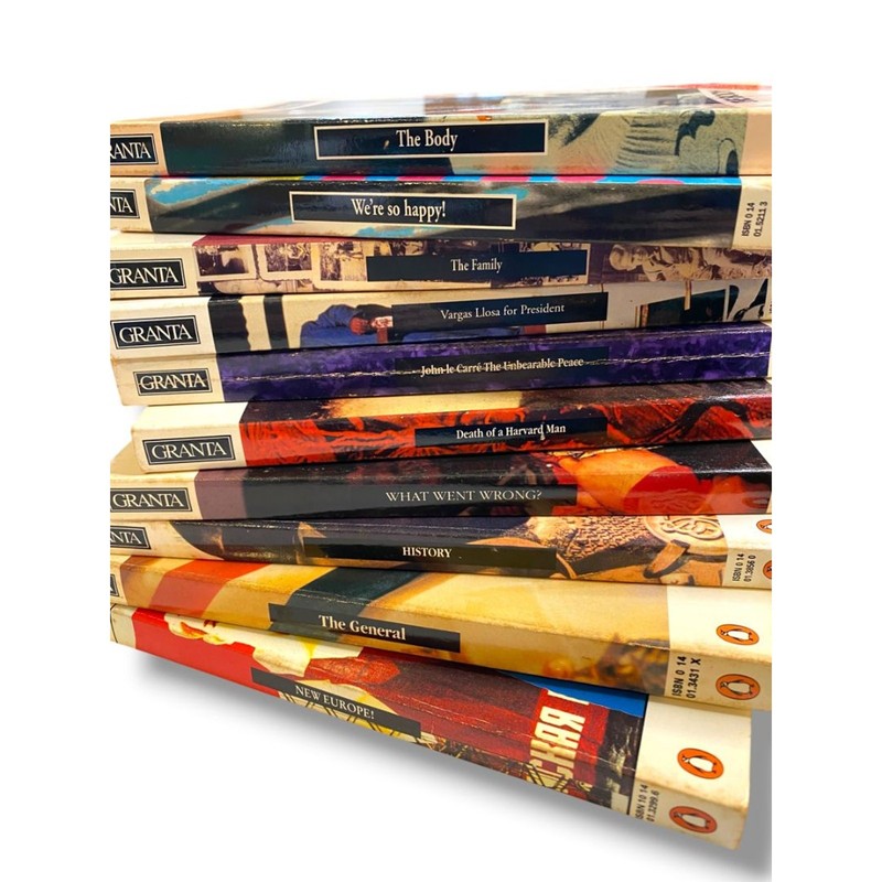 1990s The Magazine of New Writing Issues of Granta 10 Paperback Books 30-39 gallery