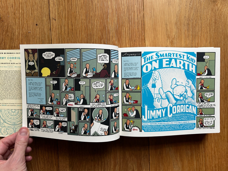 Jimmy Corrigan the Smartest Kid on Earth by Chris Ware 2006 HBDJ Like New gallery