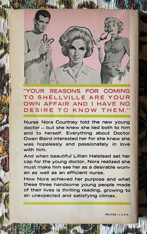 Nora was a Nurse Medical Romance Paperback Book by Peggy Gaddis Suspense 1962 gallery
