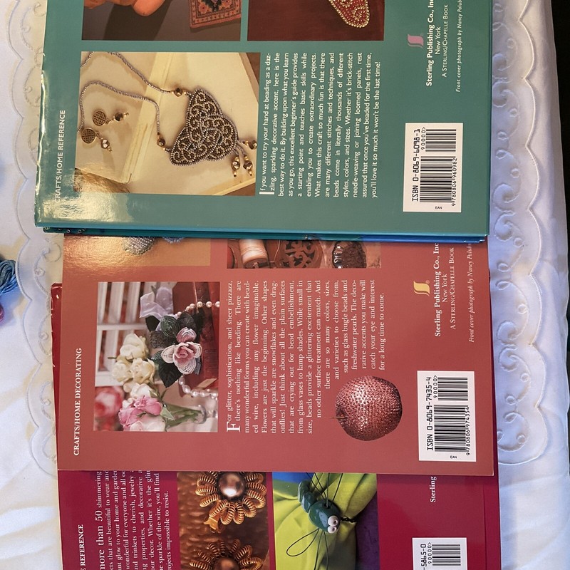 Lot of 3 Books Beading for the First Time Beaded Object Wonderful Wire & Bead gallery