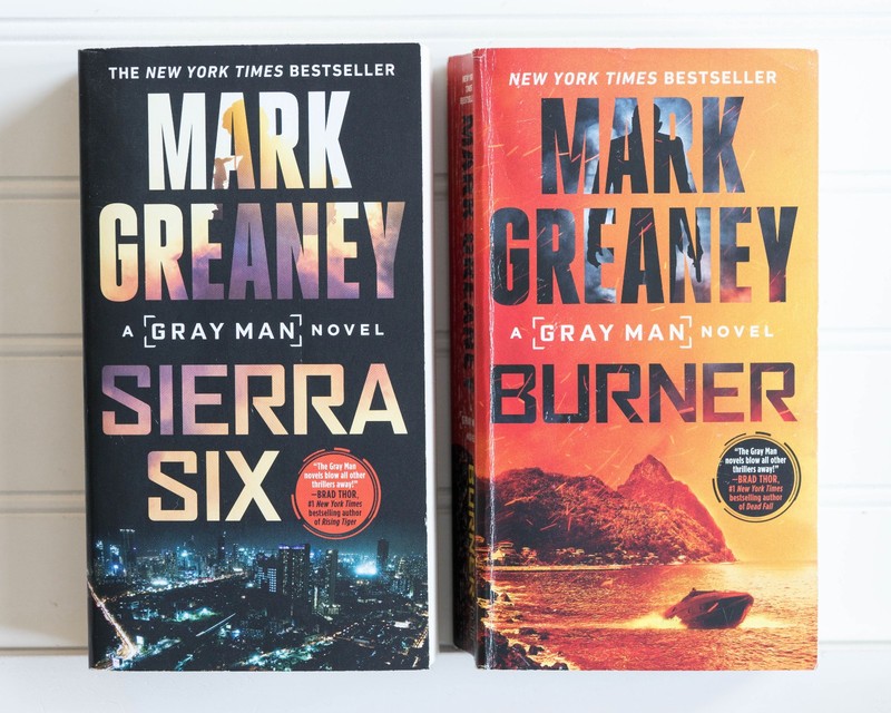 Mark Greaney THE GRAY MAN Complete Series Lot of 14 (#1-14) Set Paperback Books gallery