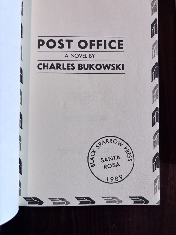 Charles Bukowski (5 Black Sparrow 1 Ecco book) Hot Water Music Post Office Women gallery