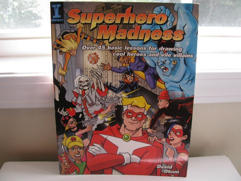 Superhero Madness by David Okum (New 2004, Paperback) Over 45 Drawing Lessons