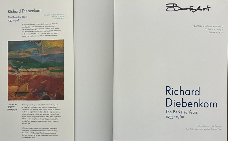 Richard Diebenkorn: The Berkeley Years, 1953-1966 (Fine Arts Museums - VERY GOOD gallery