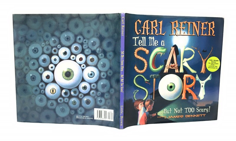 Carl Reiner Signed Tell Me a Scary Story but Not Too Scary! 1st/1st Ed Printing