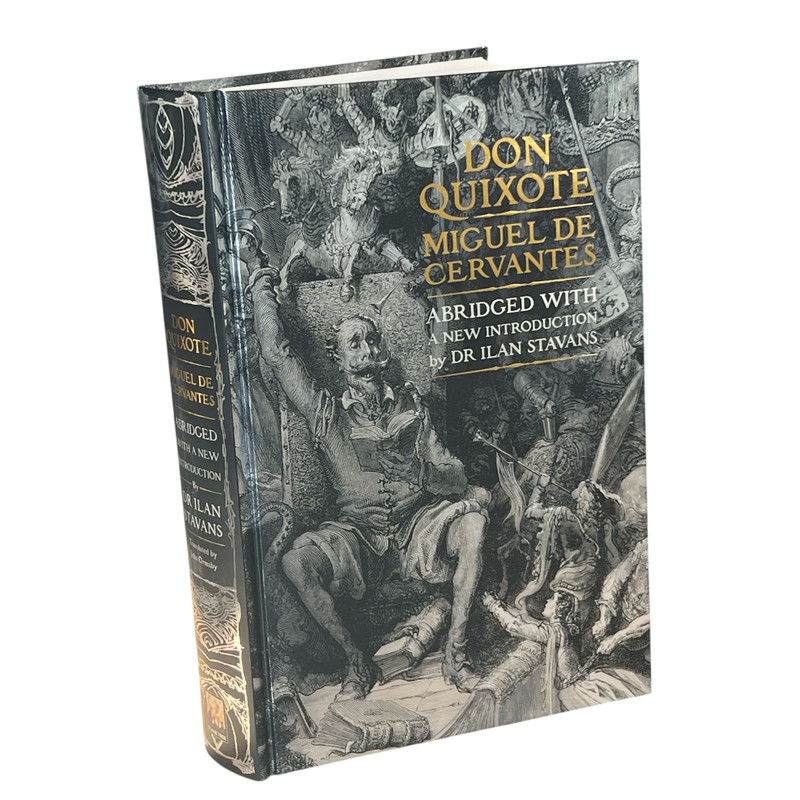 Don Quixote by Miguel DE CERVANTES Illustrated Deluxe Hardcover Book